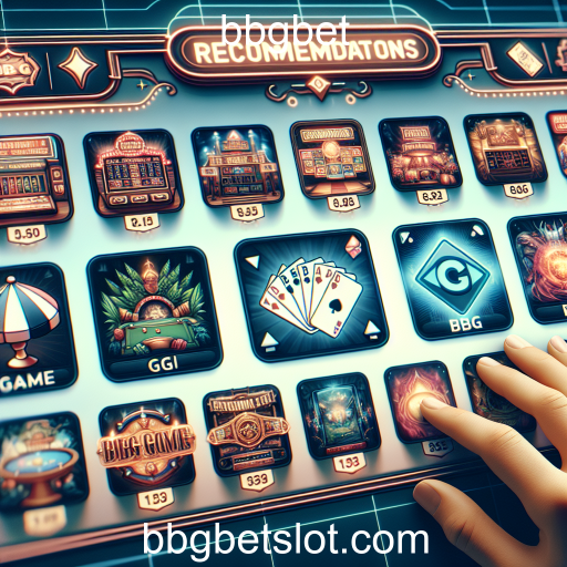 Descubra Novos Jogos com as Indicações do bbgbet
